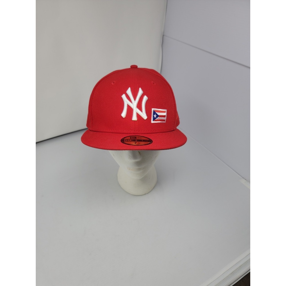 New Era 59Fifty NY Yankees Puerto Rico Edition Exclusive Fitted Hat 7 1/2